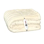 Therapedic Luxe Ivory Heated Throw Blanket (50X70) - Soft Faux Fur & Sherpa. Fixed Price $91.27.