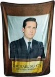The Office Michael Scott Regional Manager 45" X 60" Fleece Throw Blanket. Fixed Price $29.85.