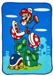 Franco Super Mario Kids Fleece Throw Blanket 46" X 60", Nintendo. Fixed Price $18.95.
