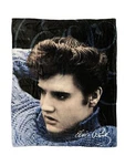 Midsouth Products Elvis Throw Blanket - Blue Sweater. Fixed Price $45.92.