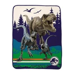 Jurassic World T-rex, Raptors Dinosaur Silky Soft Blanket Throw, 40" 50". Fixed Price $24.99.