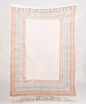 Multicolor Soft Cotton Throws Blanket With Fringes Decor Sofa. Fixed Price $82.20.