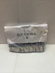 Sferra Celine Herringbone, 100% Cotton Throw Blanket Color Cadet New. Fixed Price $99.99.