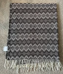 West Elm Diamond Dot Decorative Throw Blanket Burgundy White 44X56 Fringe. Fixed Price $36.99.