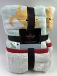 Duds Plush Sherpa Throw Blanket Cuddle Cozy Soft Dogs Scarves Christmas. Fixed Price $24.95.
