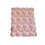Rachel Zoe Throw Blanket/crib Quilt Colorful Pink Jungle/tiger Print 50X60. Fixed Price $33.75.