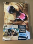 Dogs Selfie Super Soft Plush Fleece Throw Blanket Beach Towel Dawhud Direct. Fixed Price $29.99.