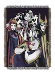 New Wt Northwest Disney Villains Woven Tapestry Throw Blanket, 48" X 60" Ursula. Fixed Price $30.75.