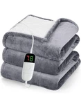 Greenoak Heated Blanket Electric Throw 50 X60 , Heating With 10 Etl. Fixed Price $40.00.