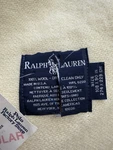 Ralph Lauren Vintage 100% Wool King Blanket 108X90 Cream Nwt Luxury Usa. Fixed Price $315.00.