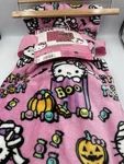 Sanrio Hello Kitty Halloween Mummy Pumpkin 2025 60X70 Throw Blanket Nwt. Fixed Price $29.69.