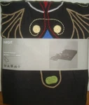New 100% Wool Throw 47 X 71" Birgit* Scandinavian Pattern W/ Fringes Embroidery. Fixed Price $52.50.
