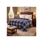 King Size Plaid Blanket Soft Blue & Yellow Check Pattern Cozy Bed All Season. Fixed Price $59.00.
