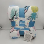 Primark Stitch Angel Throw Blanket Disney Palm White Fleece Bed New Lilo Alien. Fixed Price $69.99.