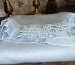 Vintage Blanket Light Blue Chatham Acrylic 66X90. Fixed Price $35.00.