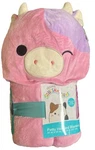 Original Squishmallows Patty Hooded Blanket Pink 30IN X 50IN Hand Pockets Gift. Fixed Price $14.39.