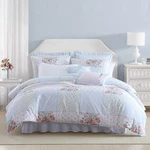 Laura Ashley - Duvet Set Super Soft Cozy Bedding Includes Matching Shams Bonus. Fixed Price $138.37.