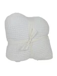 Pottery Barn White Waffle Weave Blanket Full / Queen Nwot. Fixed Price $97.95.