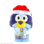 Bluey Santa Hat Hooded Blanket. Fixed Price $22.99.
