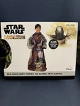 Disney Star Wars Comfy Throw Blanket With Sleeves. 48" X Mando. Fixed Price $19.99.