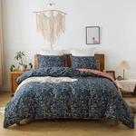 Honeilife King Duvet Cover Set - 100% Cotton Comforter Floral Cov.... Fixed Price $74.67.