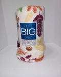 The Big One Autumn Leaves Oversized Super Soft Throw 5 Ft. X 6 Fall Blanket. Fixed Price $15.29.