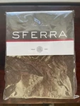 Sferra Bari 743 Sham Chocolate Brown. Fixed Price $68.00.