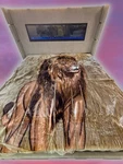 BM83 Solaron Blanket Korean Mink Lion Brown For Queen Size Bed. Fixed Price $86.99.