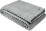 Nautica - Blanket, Super Soft Plush Fleece Bedding, Twin, Solid Grey. Fixed Price $24.61.