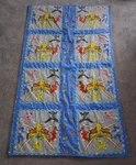 Vintage 1994 Mighty Morphin Power Rangers Comforter Blanket 39" X 67" Saban. Fixed Price $22.10.