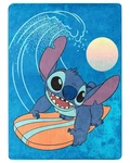 Northwest Lilo And Stitch Silk Touch Throw Blanket, 46" X 60", Makes Waves. Fixed Price $29.99.