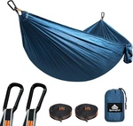 Navy Blue Ultra-light Hammock Perfect For Travel & Indoor/outdoor Relaxation. Fixed Price $96.99.