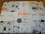 Cath Kidston Snow Duck Egg Twin Quilt Bedding Christmas Holiday 63X87. Fixed Price $85.00.