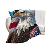 Bald Eagle Blanket Super Soft Lightweight Anti-pilling Comfort Flannel Cute. Fixed Price $39.38.
