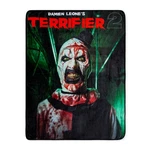 Terrifier 2 Art The Clown Fleece Throw Blanket 45 X 60 Inches. Fixed Price $34.99.