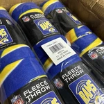 Los Angeles Rams Team Northwest 50"X60" Soft Fleece Throw Blanket (2 Pack). Fixed Price $20.99.
