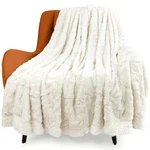 Toonow Faux Fur Luxury Throw Blanket,double Side Soft Fluffy Shaggy Fuzzy. Fixed Price $53.54.