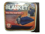 Travel Heated Fleece Blanket 12V Auto Boat Car Rv Variable Timer Electric Throw. Fixed Price $18.99.