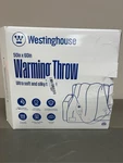 Westinghouse Electric Blanket Heated Throw, Super Cozy Soft Flannel 50"" X 60" 1. Fixed Price $25.03.