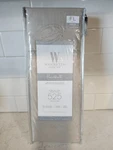 New Wamsutta 525 Thread Pima Cotton Oversized Flat Sheet: Full, Silver. Fixed Price $25.00.