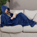 Ella Jayne Wearable Weighted Snuggle Blanket, 50" X 75" Blue. Fixed Price $37.49.