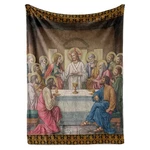 Last Supper Jesus Blanket Christian Vintage Cozy Throw Gift Decor. Fixed Price $25.81.
