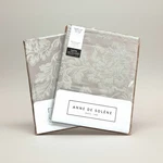 Anne De Solene Paris 2 Calliope Boudoir Shams Satin Jacquard Cotton Taupe Gray. Fixed Price $79.99.