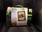 John Deere Tractor Logo No Sew Fleece Throw Kit Blanket 43 X 55 New Old Stock. Fixed Price $33.29.