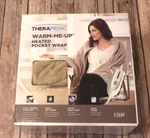 Therapedic Warm-me-up Heated Wrap 26" X 74" Settings Taupe Pockets. Fixed Price $25.00.