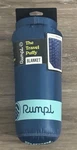 Rumpl Nanoloft Travel Puffy Blanket Outdoor Camping Blue 38X52 New Rare Free Shp. Fixed Price $75.00.