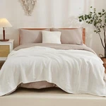 Emme Cotton Blanket Queen Size For Soft Large Muslin Bedspread 80"X90.... Fixed Price $68.31.