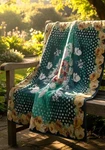 Nwt Johnny Was Biya Jwla Paza Laurel Canyon Cozy Blanket Throw Reversible. Fixed Price $199.00.