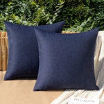 Miulee Pack 2 Decorative Outdoor Solid Waterproof Throw Pillow Covers Faux.... Fixed Price $24.99.