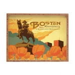 Deny Designs Anderson Boston Fleece Throw Blanket New 30"X 40". Fixed Price $11.50.